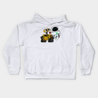 Wall-e & Eve Kids Hoodie